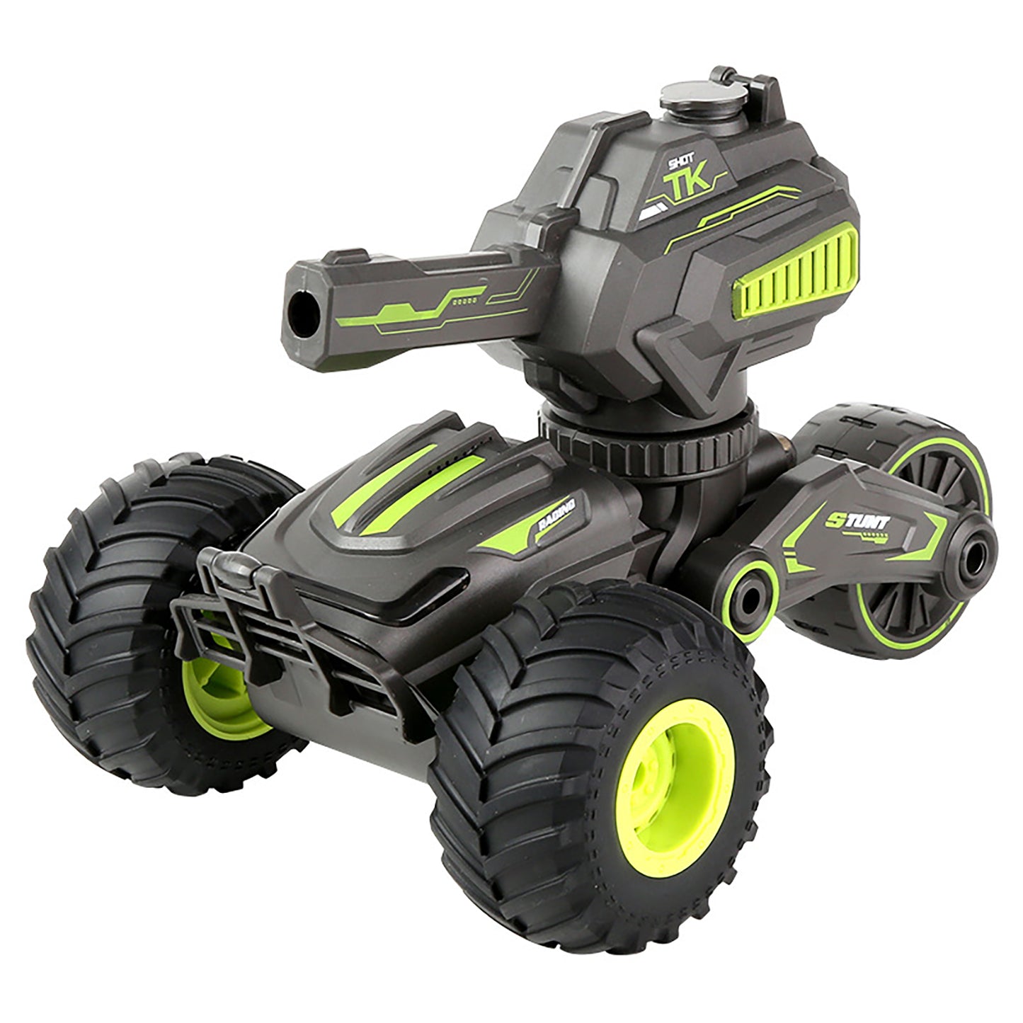 2-in-1 Stunt RC Car Bubble Blowing Water Bomb Tank Detachable Drift Car