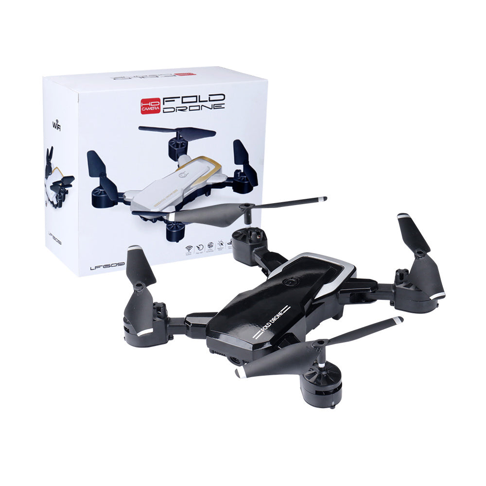 LF609 Wifi FPV RC Drone Quadcopter with 0.3MP/2.0MP Camera White 30W