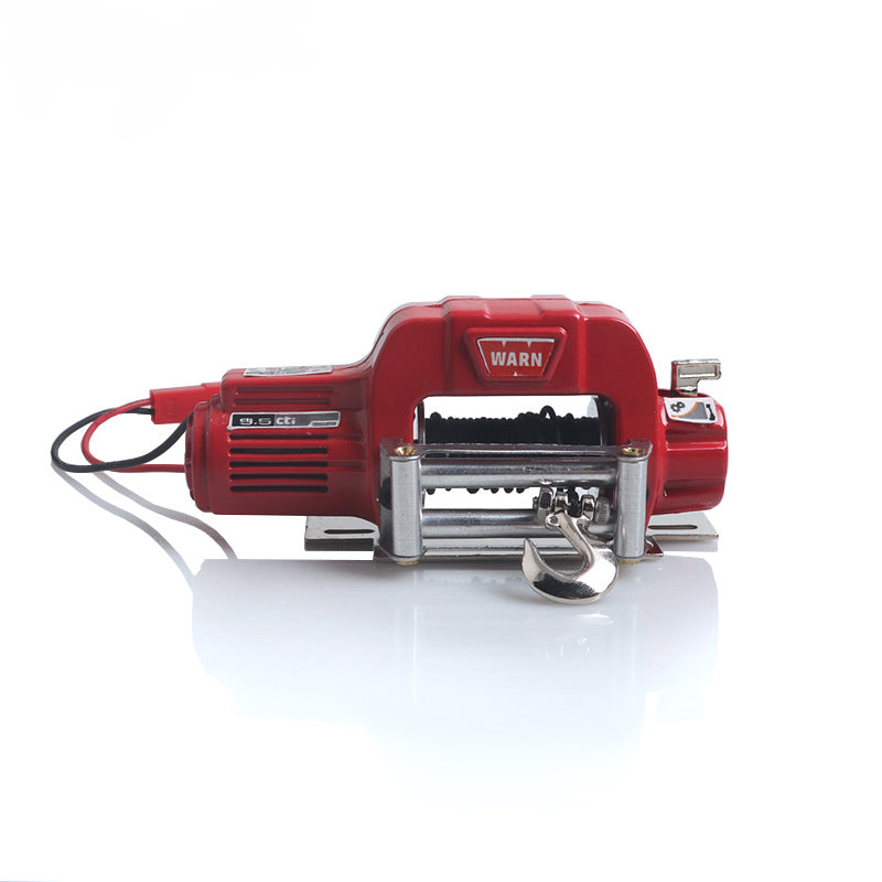 Automatic Winch Wireless Remote Controller Receiver for 1/10 RC Crawler Car Axial SCX10 TRAXXAS TRX4 D90 TF2 Tamiya CC01 Electric winch red