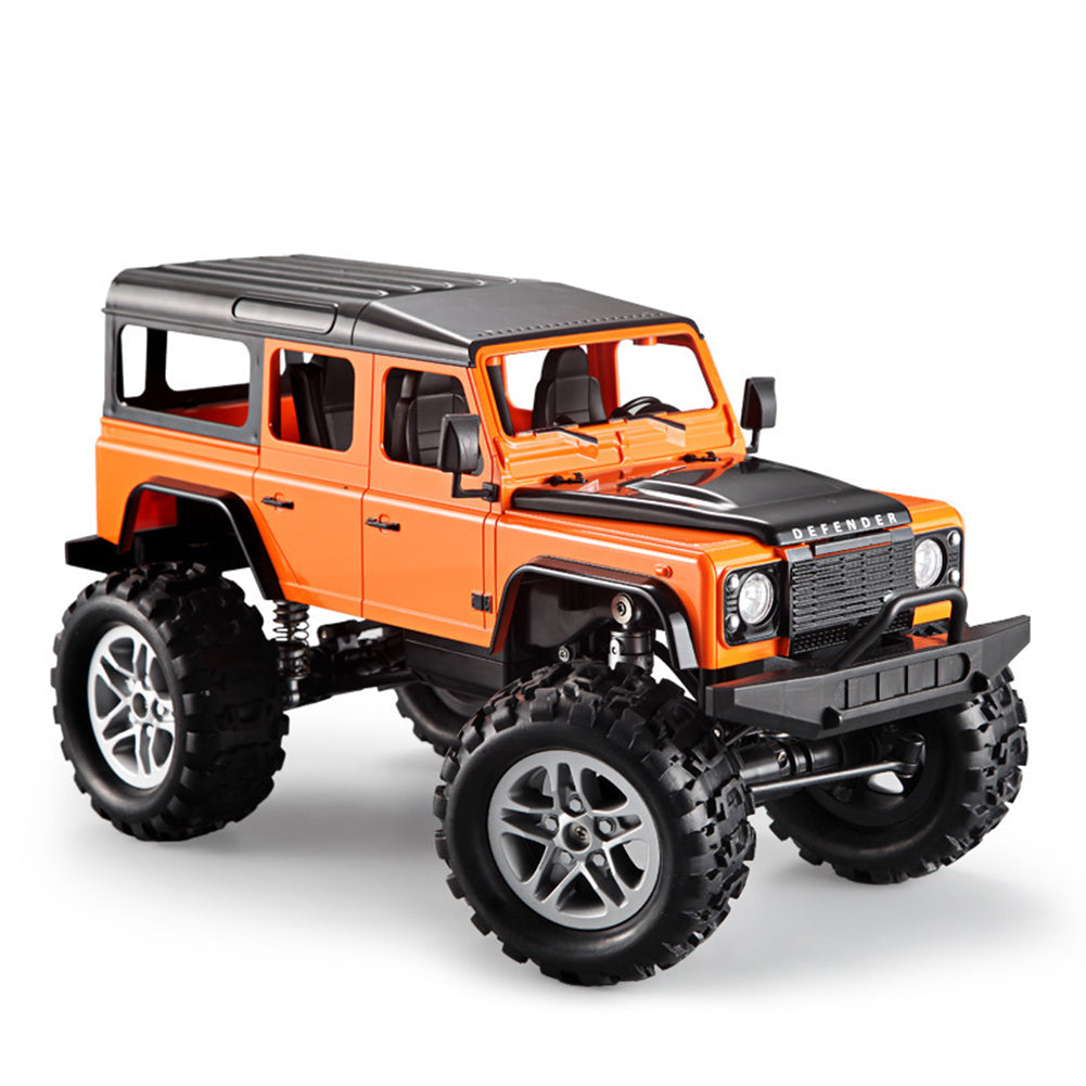 1:14 2.4GHz Anti-interference Remote Control Climbing Car Toys Four-wheel Drive Rechargeable Off-road Vehicle Model For Boys Children Orange