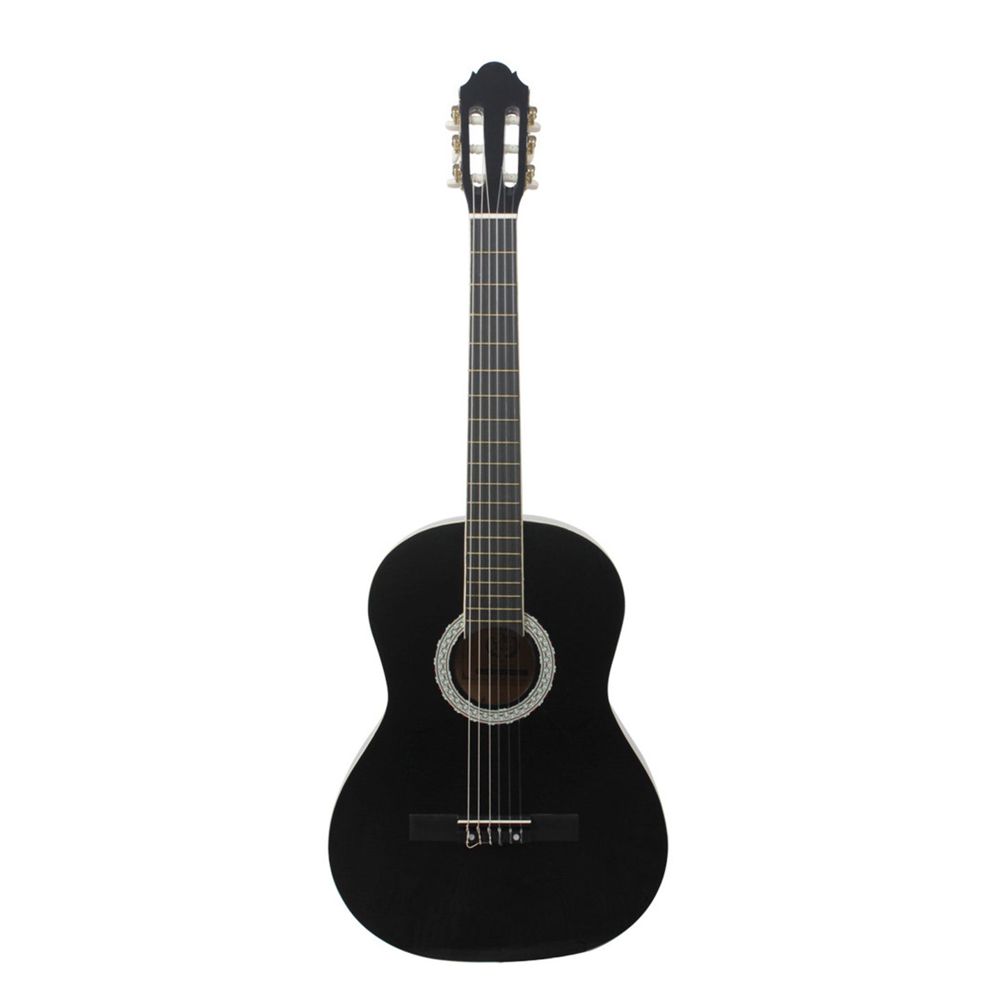 39 Inch Acoustic Guitar Travel Folk Guitar Guitar Acoustic Guitar Wooden Beginner Guitar Music Instruments For Kids Girls Boys Beginners black