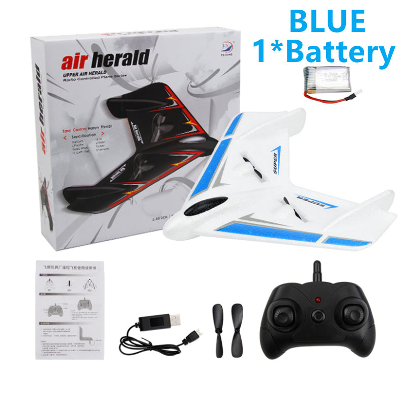Fx601 RC Fighter Jet 2.4g Wireless Fixed Wing Foam Glider Aircraft Toys