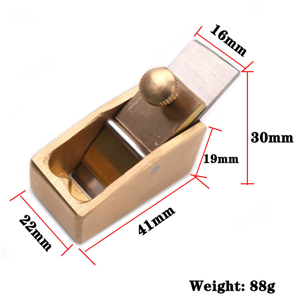 Violin Making Tools Mini Brass Planes Woodworking Planes 2 # (blade 16mm)