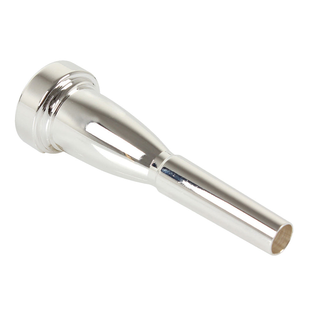 3C Size Metal Trumpet Mouthpiece for Yamaha Bach Trumpet Musical Instruments Accessories Parts Silver