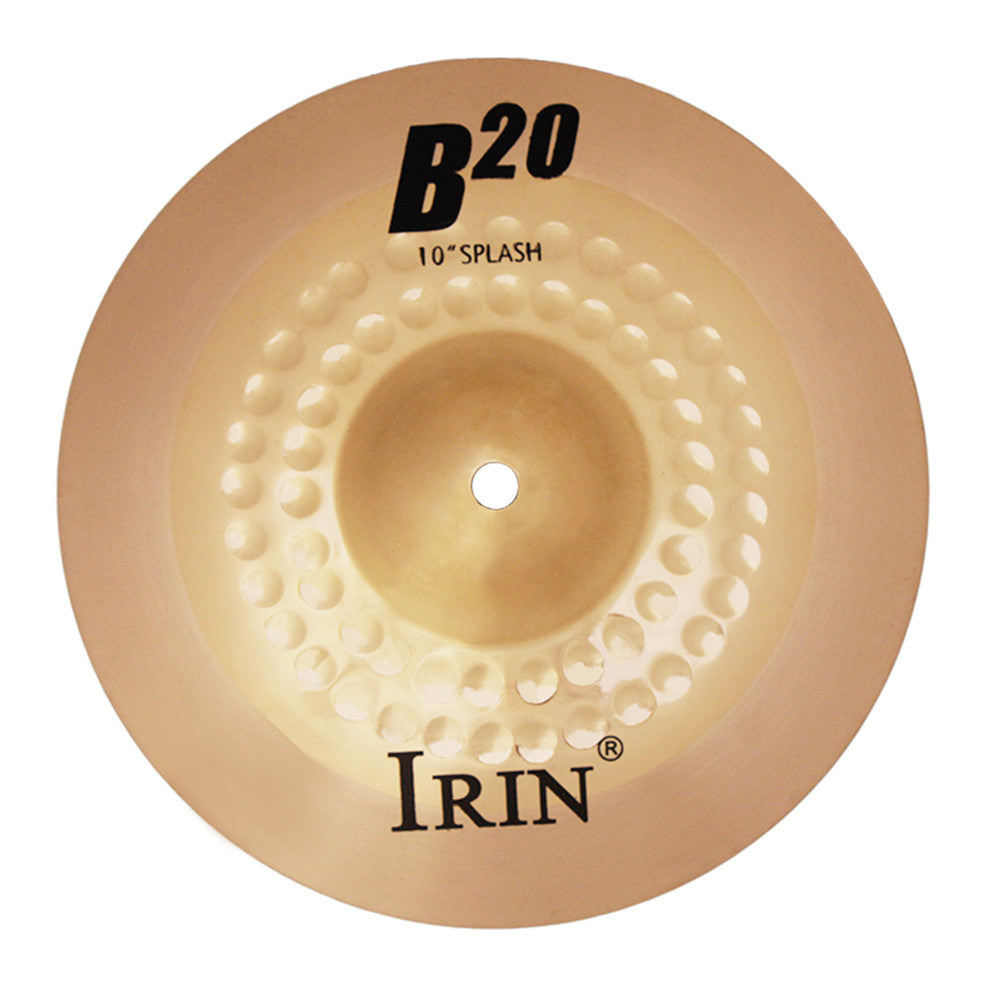 10 Inch B20 Cymbal Professional Bronze Cymbal for Drum Set 24.2*24.2CM