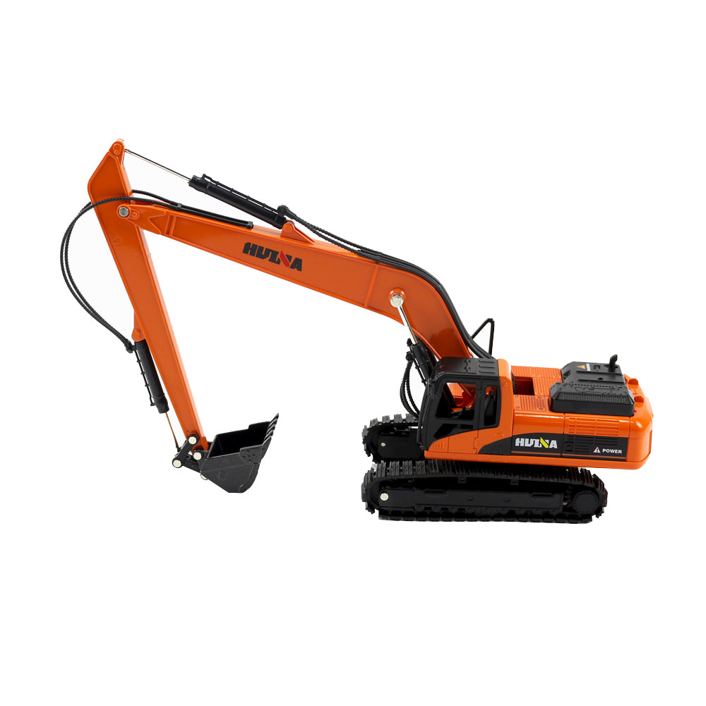 1 Metal HUINA 1522 1:50 Alloy Long Arm Excavator Toy Model 1:50