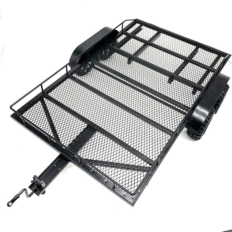 1/10 Heavy Duty Truck and RC Cars Trailer Crawler Truck for Rc Rock Crawler Truck Traxxas Trx4 Axial Scx10 90046 90047 CC01 D90 KM2 default