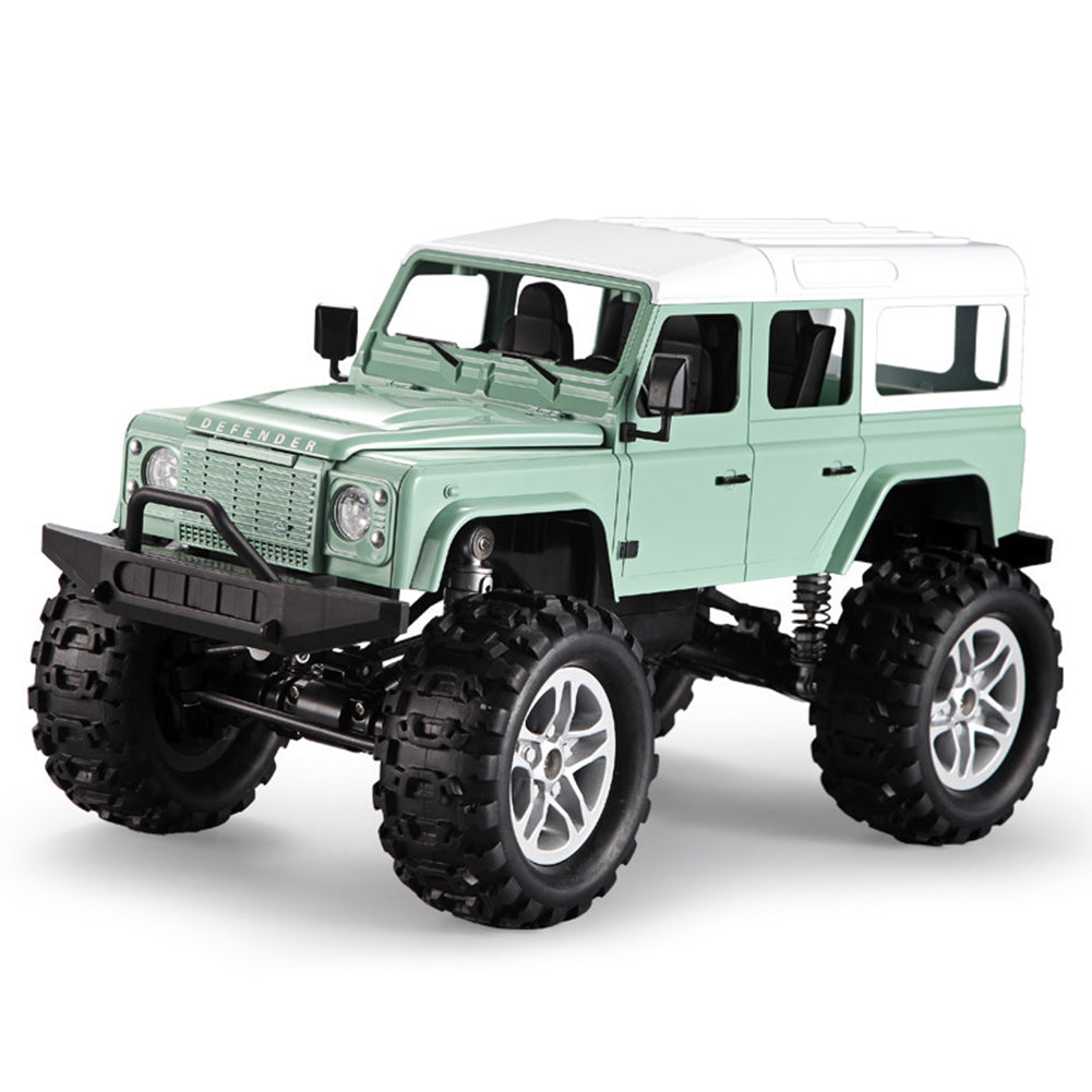 1:14 2.4GHz Anti-interference Remote Control Climbing Car Toys Four-wheel Drive Rechargeable Off-road Vehicle Model For Boys Children Green