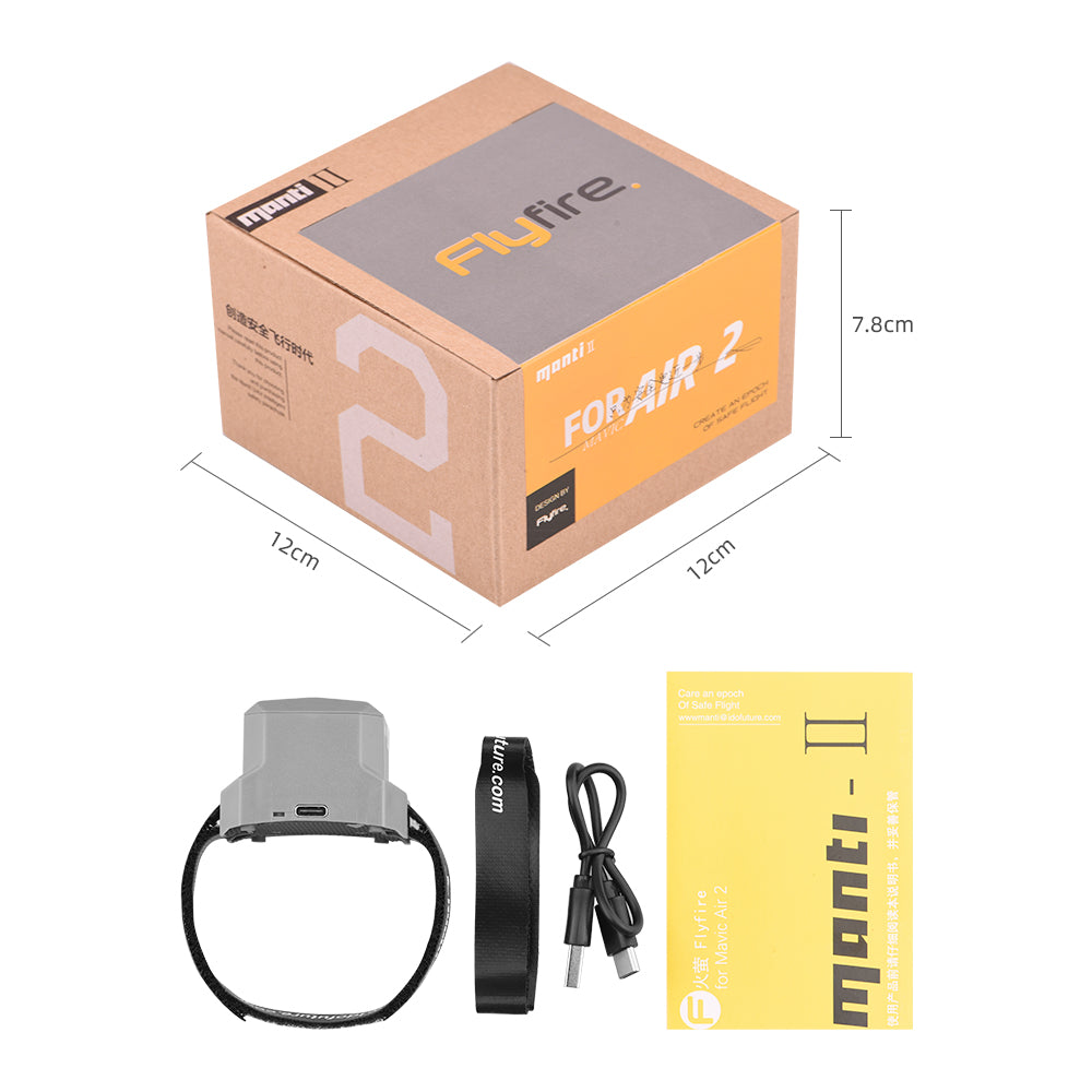 ABS Jump-sack Intelligent Flight Safety Automatic Accessories for Dji Yu Air 2 black