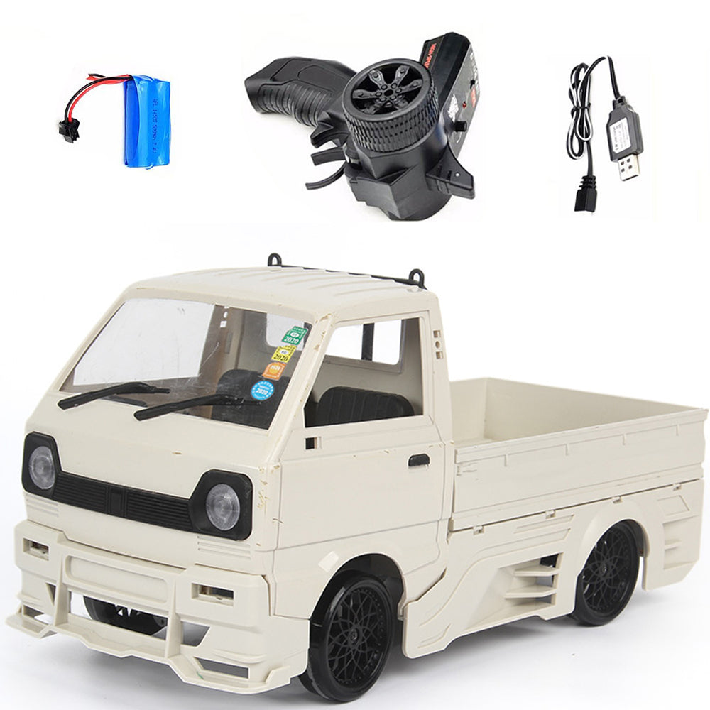 Wpl New Product D12d 1/10 2.4g Off-road Climbing Drift Rc Car Vehicle Models Toys With Large Surrounded & Blow Vent white