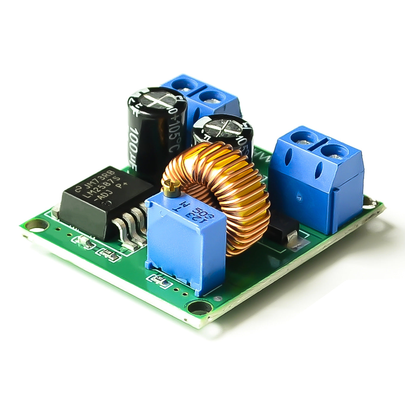 Step Up Power Module Boost Converter 3v5v12v To 19v24v30v36v High Power Boost Voltage Stabilized Power Supply Module As shown