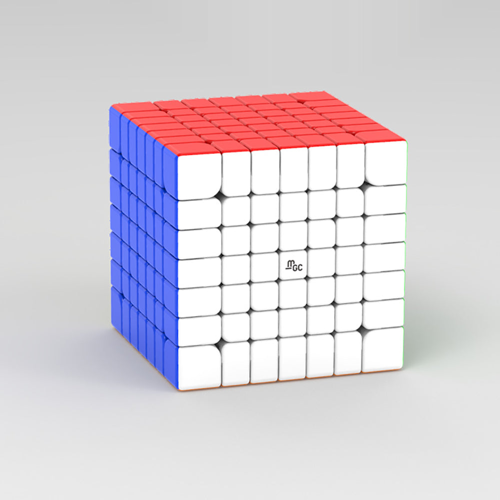 Magic cube YJ 7x7 MGC Magnetic edition Magnetic stickerless Speed Cube colorful