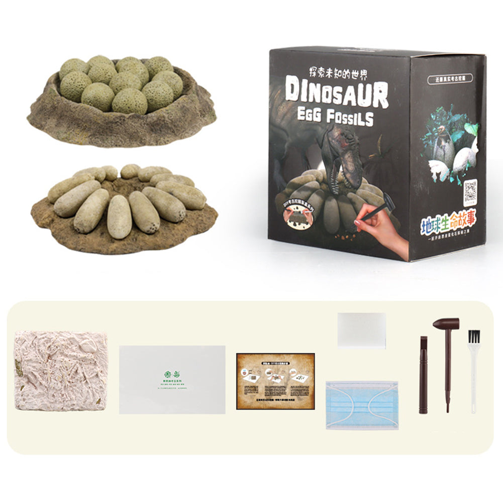 Children Digging Toys Dinosaur Fossil Dinosaur Egg Sanxingdui Archaeological Dig Toy Diy Teaching Experiment X807