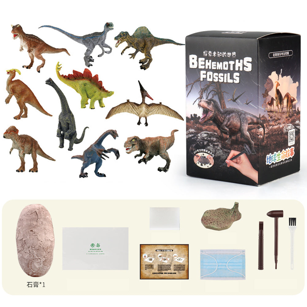 Children Digging Toys Dinosaur Fossil Dinosaur Egg Sanxingdui Archaeological Dig Toy Diy Teaching Experiment X808