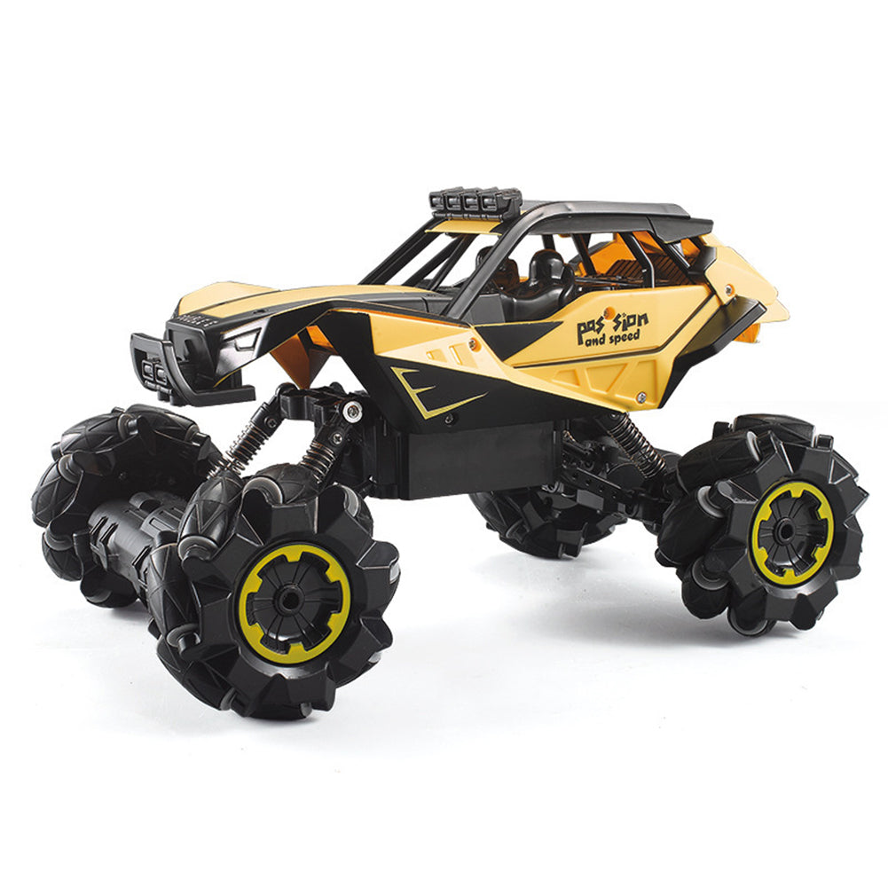 1:16 Four-wheel Drive Remote Control Car Toy Electric High-speed Drift Off-road Traverse Climbing Vehicle Model For Children E334 Yellow (1:16)