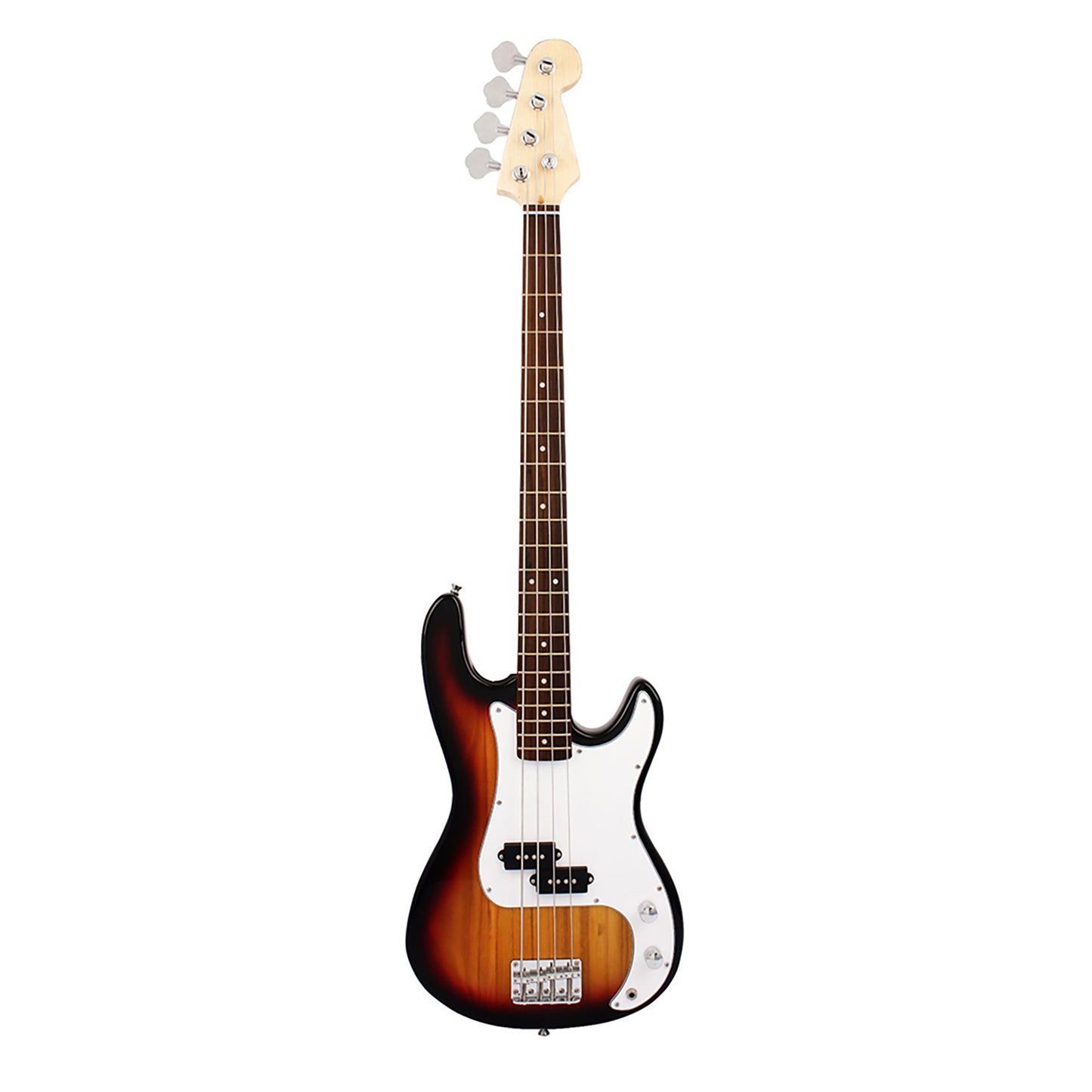 4 String Electric Bass Guitar Full Size With Connecting Line Fingerboard Wrench Instrument Wrench