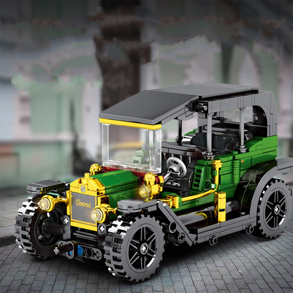 Machinery Pull Back Sports Car Building Blocks Toys Small Particle Bricks Racing Vehicle Assembled Model Holiday Gifts For Boy 8201