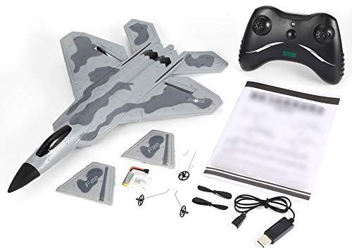 FX-822 F22 280mm Wingspan EPP RC Airplane Glider 2.4GHz RTF with Battery Remote Controller Mode 2