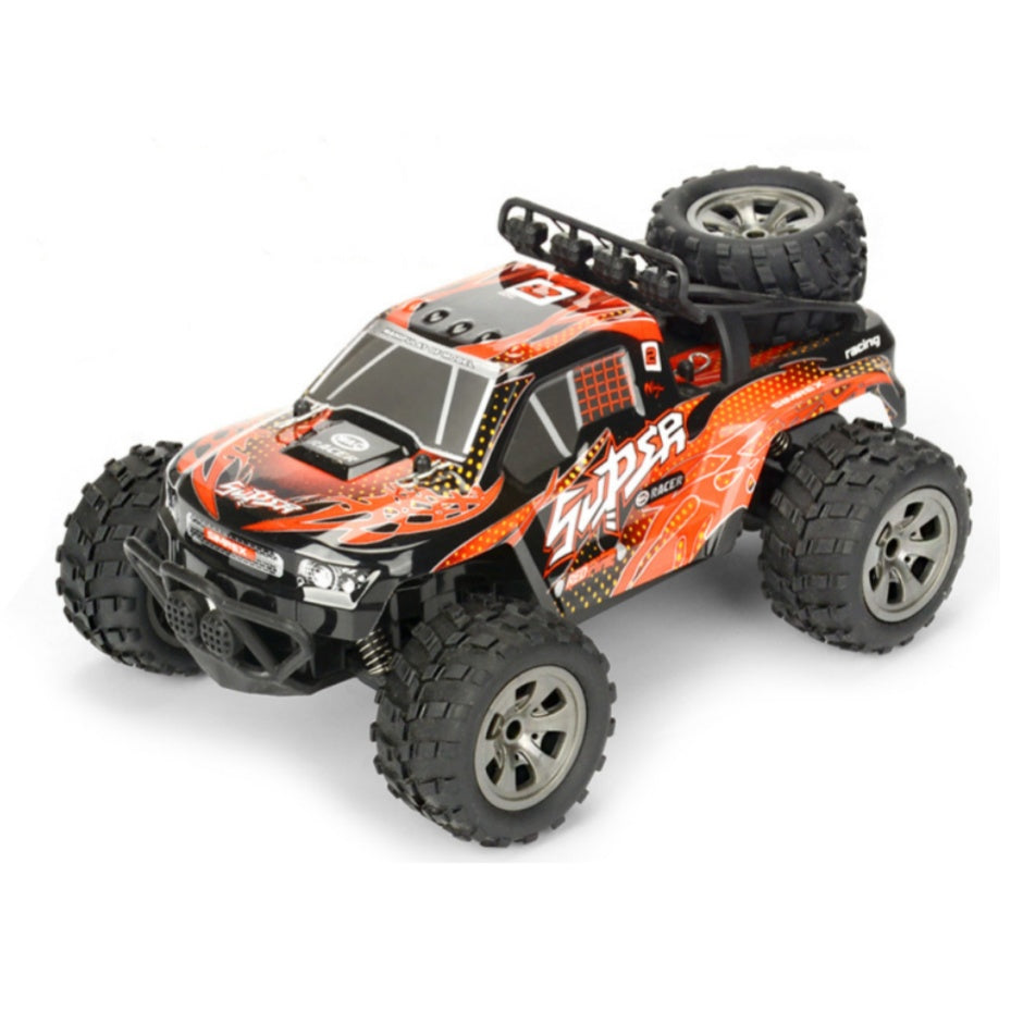 Remote controlled car Remote control furious 1:18 Scale RC Car 4D Off Road Vehicle 2.4G 20km/h Radio Remote Control Car Colorful orange