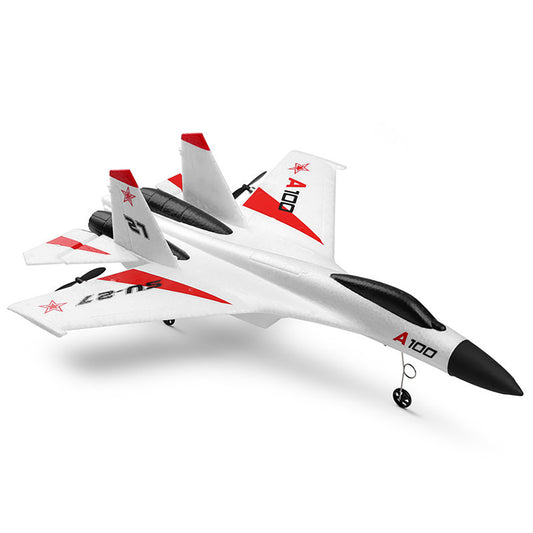 WLtoys Xk A100 2.4ghz RC Airplane 3ch RC Glider Su27 J-11 Foam RC Plane