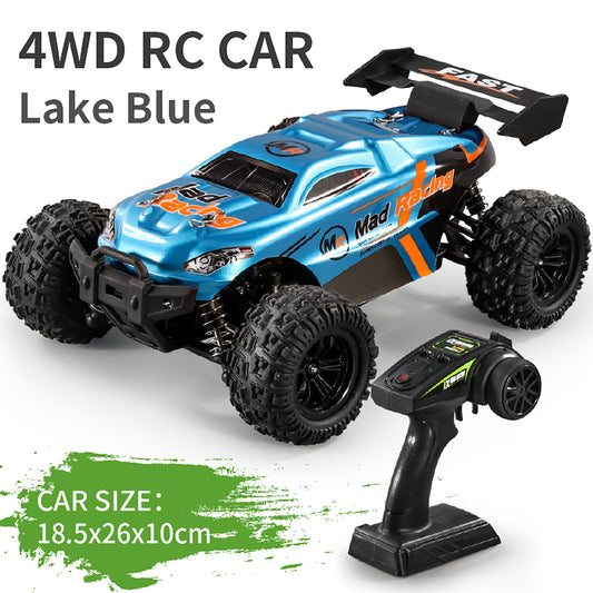 1:18 Remote Control Car 2.4G 4WD 35+km/H High Speed Off-Road Vehicle RC Car