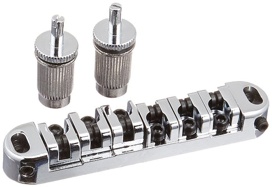 1set BM-06 Locking Tune-o-matic Guitar Bridge Roller Saddle for Gibson LP Replacement