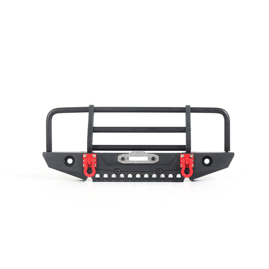 Adjustable Metal Front Bumper for 1/10 RC Crawler Traxxas TRX4 Defender Axial SCX10 SCX10 II 90046 90047 black