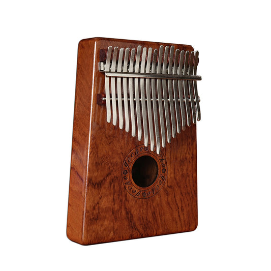 17 Keys Kalimba Rosewood Portable Thumb Piano with Box Bag Tuner Hammer Musical Instruments Full veneer rosewood