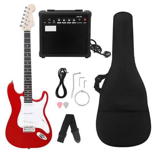 Electric Guitar Professional 4 String Exquisite Stylish Bass Guitar Music Equipment With Power Line Bag Wrench Tool