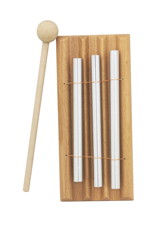 Energy Chime Three Tone with Mallet Exquisite Music Toy Percussion Instrument Three-tone