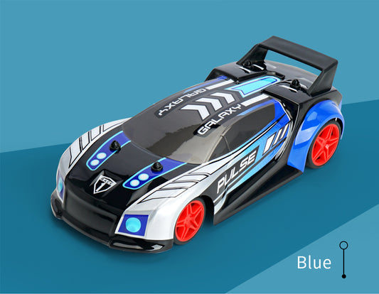 Q89 1:20 Remote Control Car Four-wheel Drive Racing Car with Light and Music blue