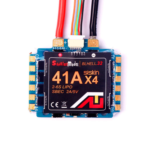 SUNRISE MODEL 41A 2-6S Blheli_32 Proshot 4 in 1 Brushless ESC SBEC 2A/5V for RC Drone FPV Racing ACP006