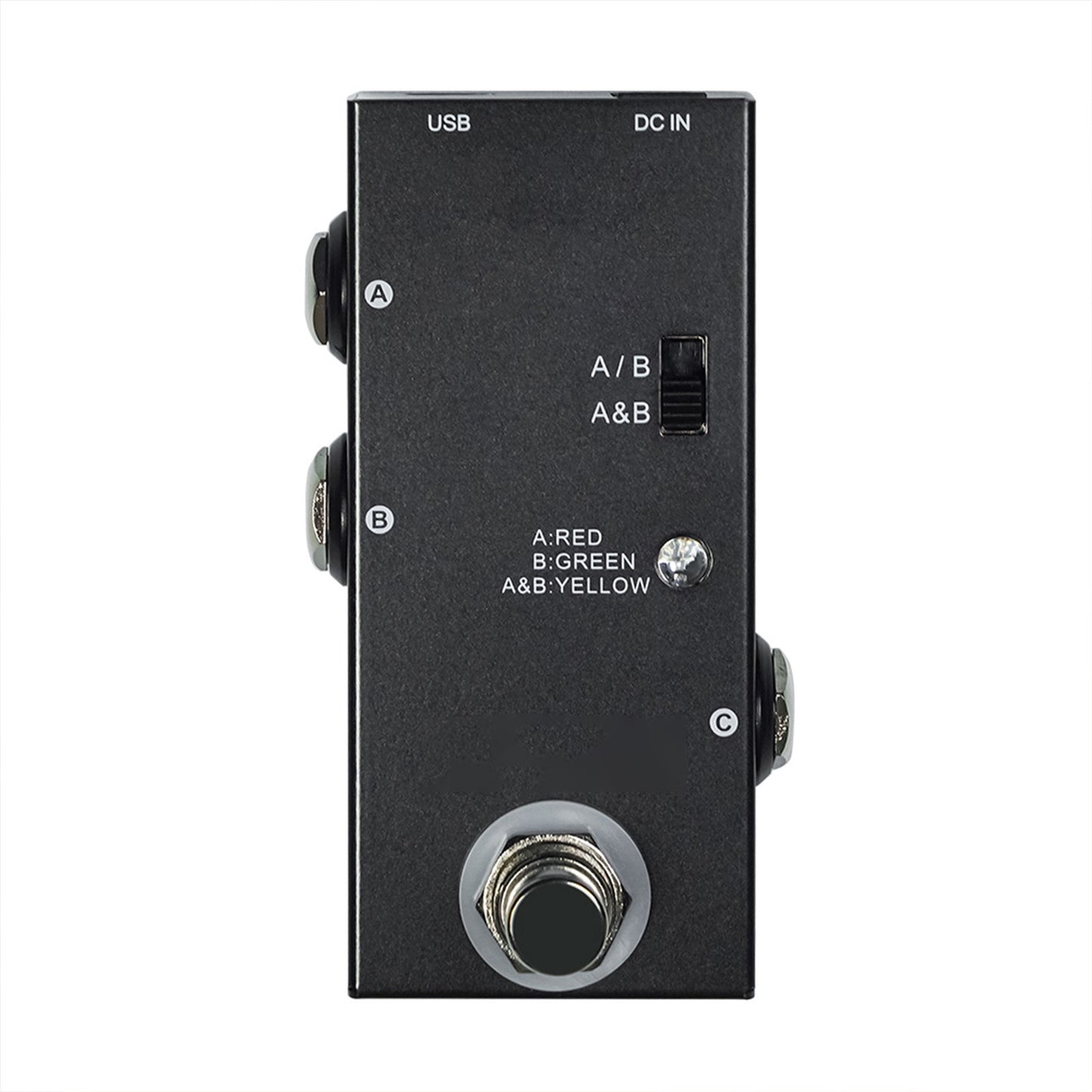 Aby Metal Guitar Effect Pedal Mini Pedal Bidirectional Circuit Selector