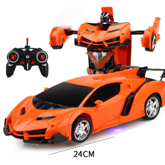 1:18 Remote Control Transforming Car Induction Robot RC Car Model