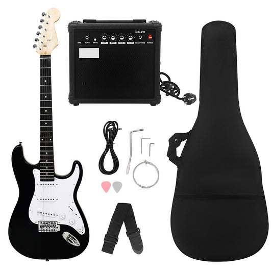 Electric Guitar Professional 4 String Exquisite Stylish Bass Guitar Music Equipment With Power Line Bag Wrench Tool