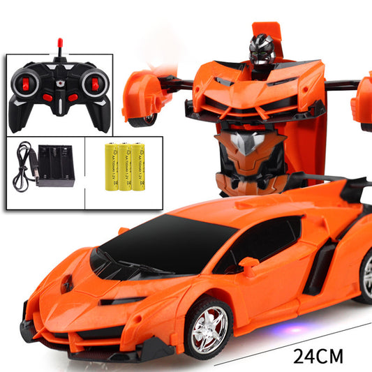 1:18 Remote Control Transforming Car Induction Robot RC Car Model