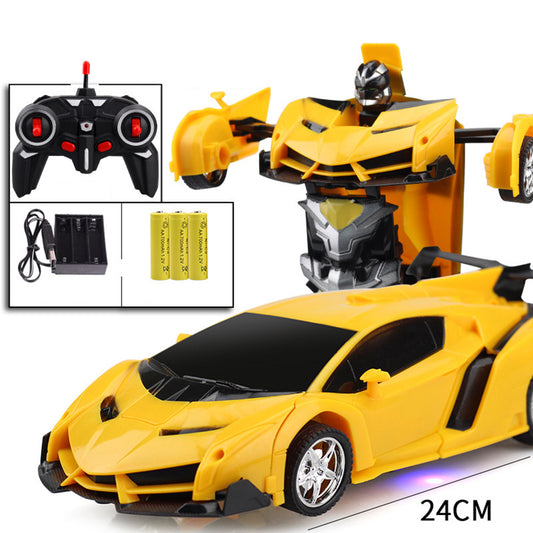 1:18 Remote Control Transforming Car Induction Robot RC Car Model