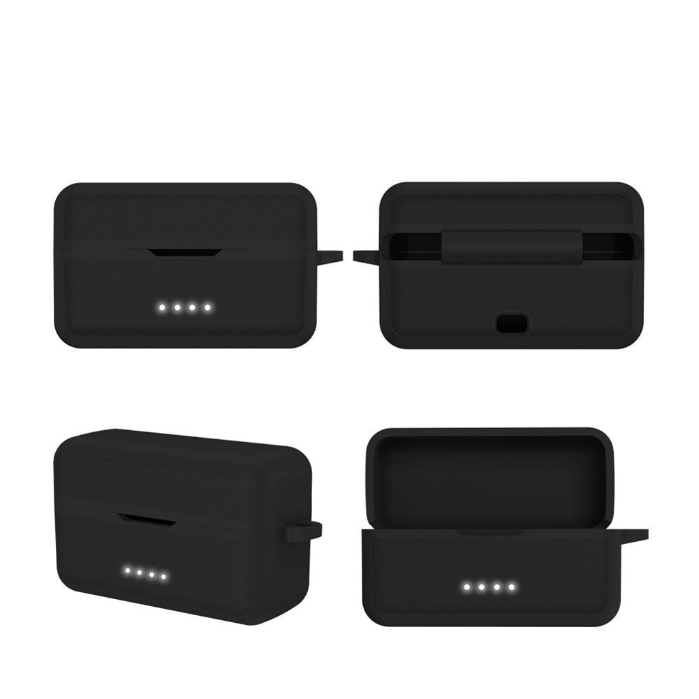 Silicone Case Compatible For Dji Mic Wireless Microphone System Microphone Charging Case Protective Cover black