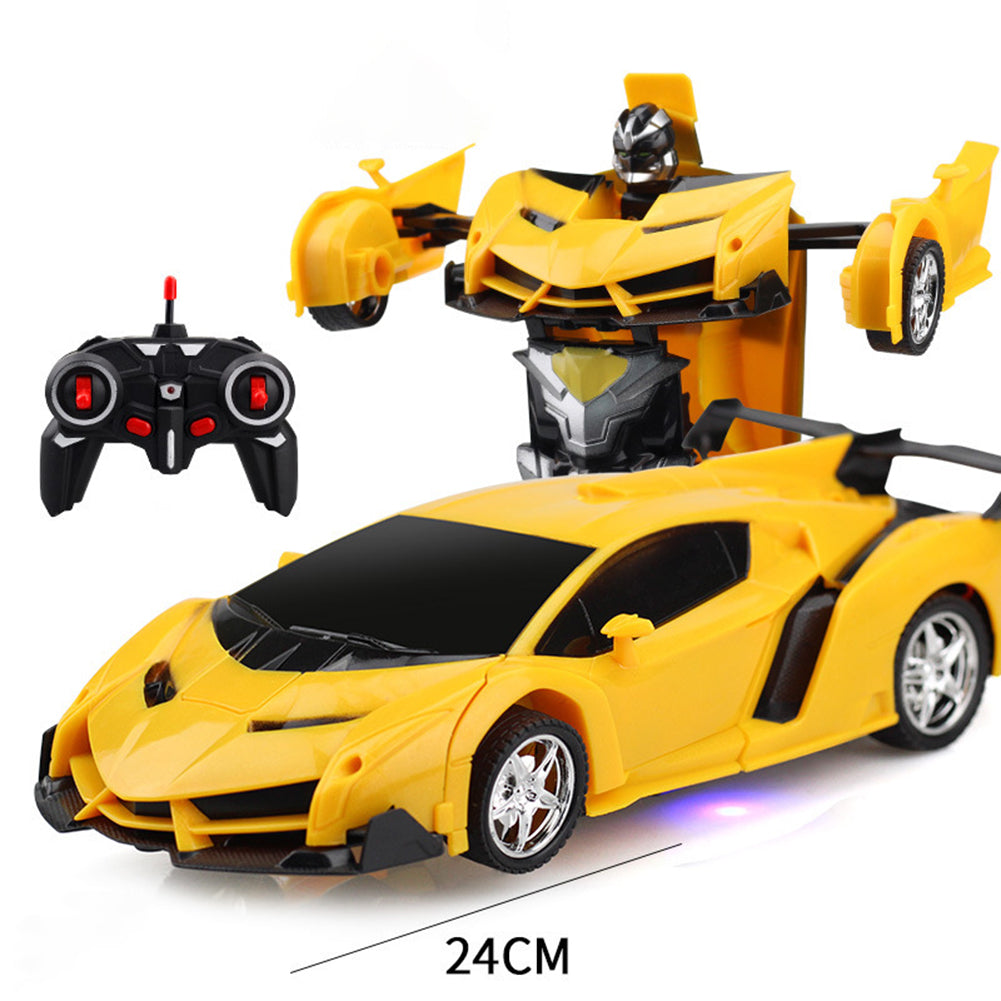 1:18 Remote Control Transforming Car Induction Robot RC Car Model