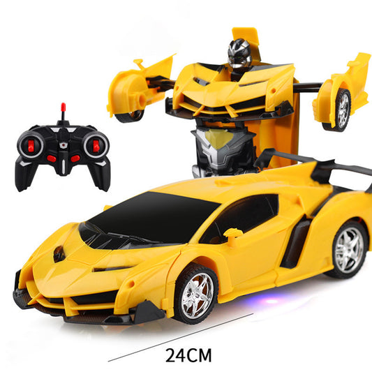 1:18 Remote Control Transforming Car Induction Robot RC Car Model