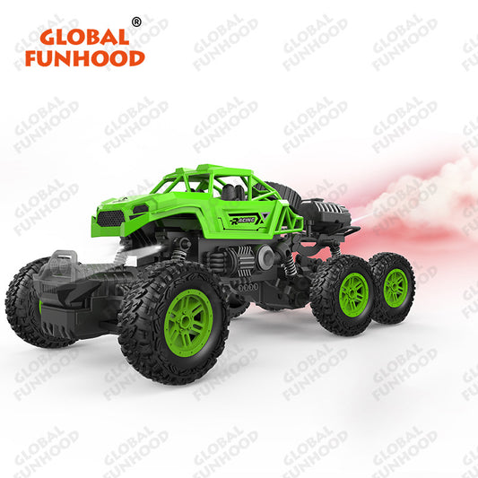 Remote Control Racing Car 6-channel Automatic Demonstration Spray Climbing Car