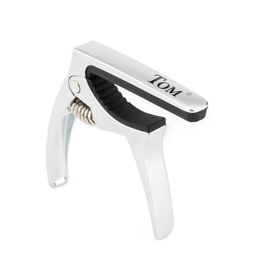 TAC-U1 Guitar Ukulele Capo Silver Zinc Alloy Music Instrument Accessories Silver