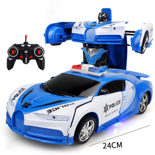 1:18 Remote Control Transforming Car Induction Robot RC Car Model