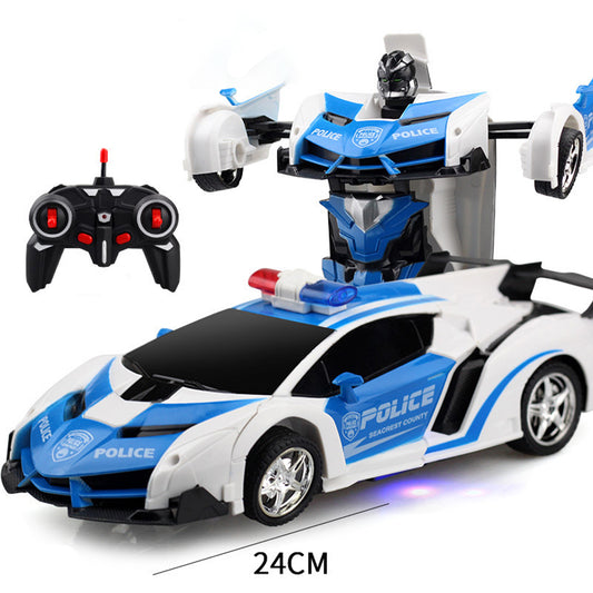 1:18 Remote Control Transforming Car Induction Robot RC Car Model