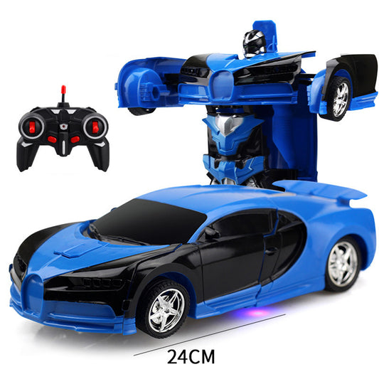 1:18 Remote Control Transforming Car Induction Robot RC Car Model