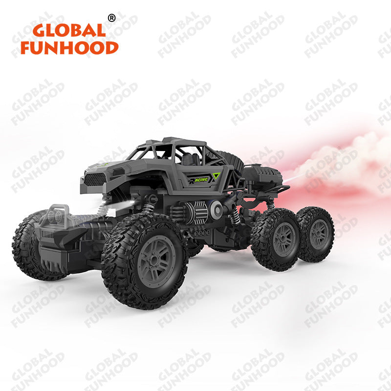 Remote Control Racing Car 6-channel Automatic Demonstration Spray Climbing Car