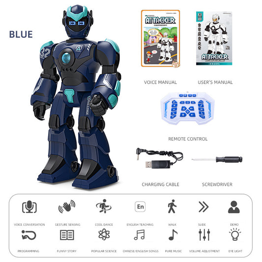 BG1532 Remote Control Robot Rechargeable Smart Voice Gesture Induction Model
