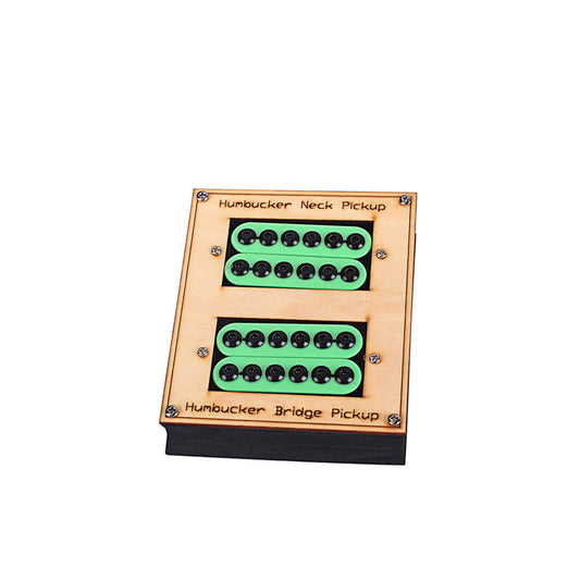 Ceramic Magnets Green Dual Pickup for Gibson Les Paul / SG Electric Guitar Music Instrument Accessories