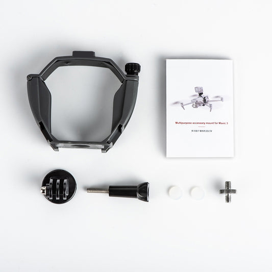 Camera Mount Holder Multi-function Camera Expansion Bracket Kit Compatible For Dji Mavic 3 Insta360 Gopro 1110538
