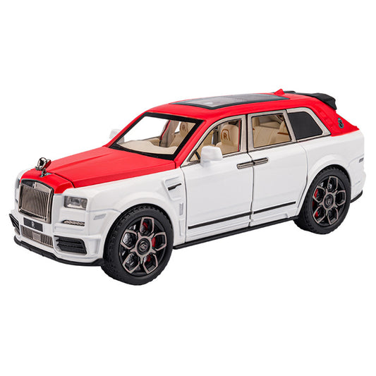 1:22 Mansory Cullinan Alloy Pull Back Car Diecast Simulation Car Model